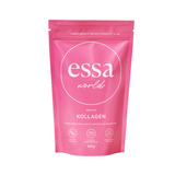 Essa World Collagen product in front of a white background.
