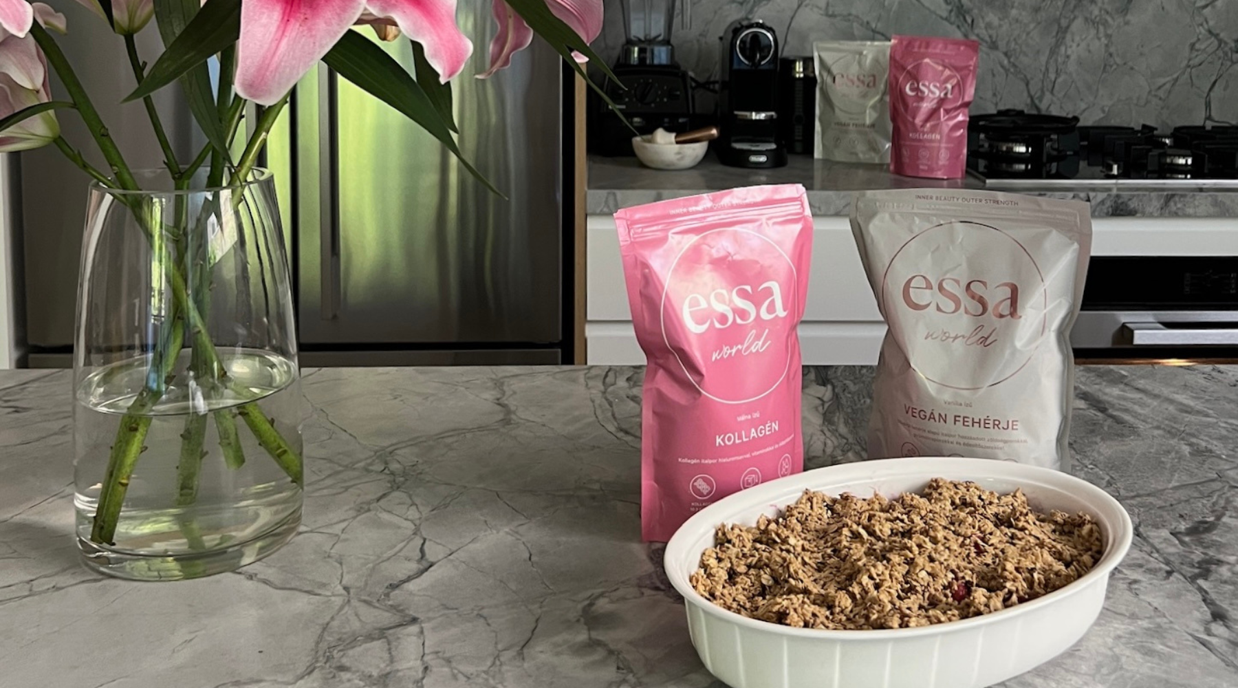 Healthy Berry Crumble with Collagen and Protein – ESSA World